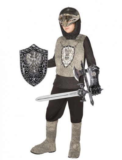 Knight (Silver) Child Costume Kit