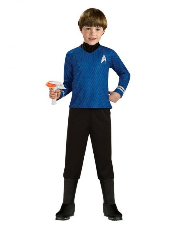 Star Trek Movie Deluxe (Blue) Shirt Child Costume