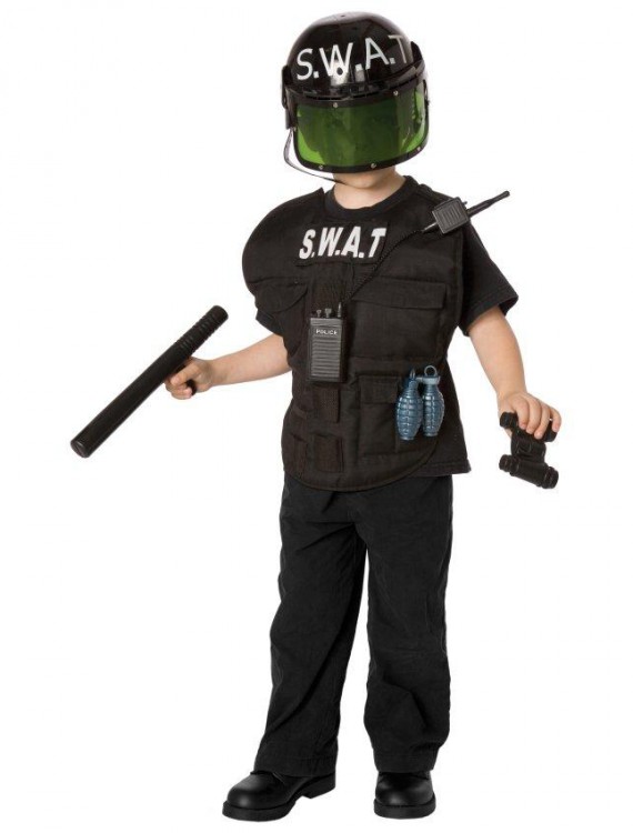 S.W.A.T. Officer Child Costume Kit