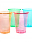 Neon 16 oz. Soft Plastic Cups (40 count)