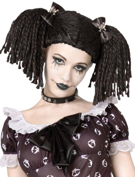 Gothic Rag Doll Wig