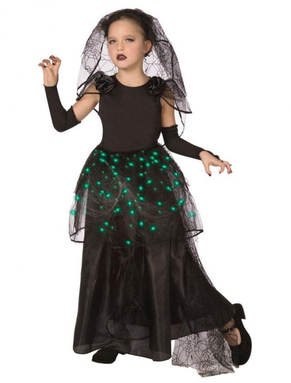 Gothic Bride Light-Up Child Costume