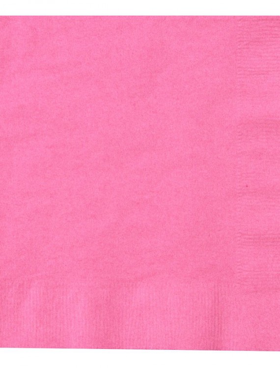 Candy Pink (Hot Pink) Lunch Napkins (50 count)