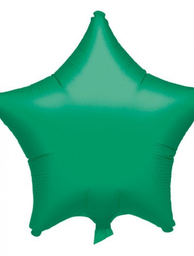 19 Green Star Foil Balloon