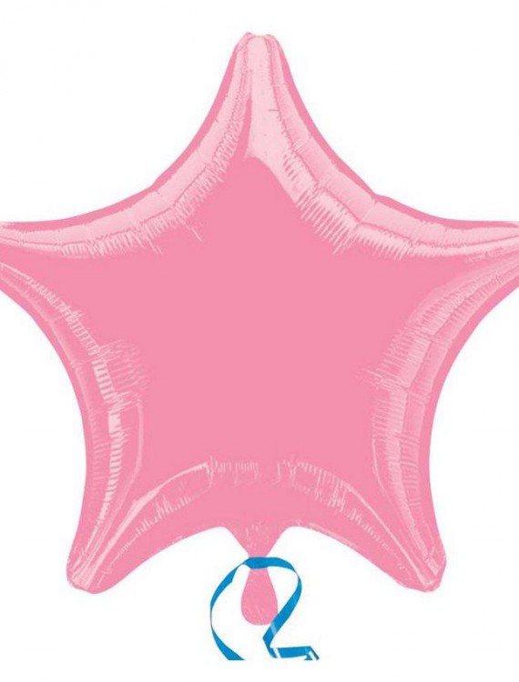 19 Pink Star Foil Balloon