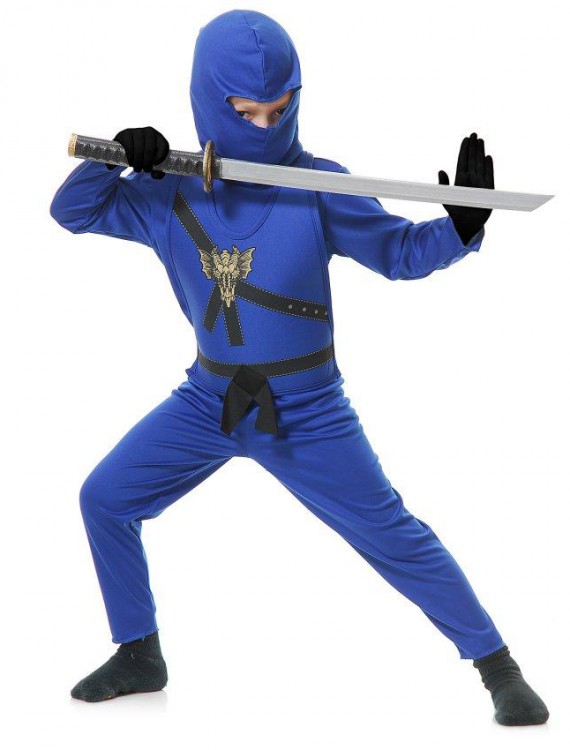 Blue Ninja Child Costume