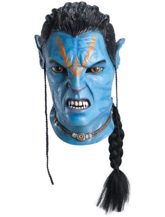 Avatar Movie Jake Sully Overhead Latex Adult Mask