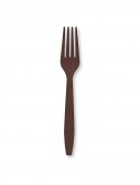 Chocolate Brown (Brown) Heavy Weight Forks (24 count)