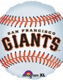 San Francisco Giants Baseball - Foil Balloon