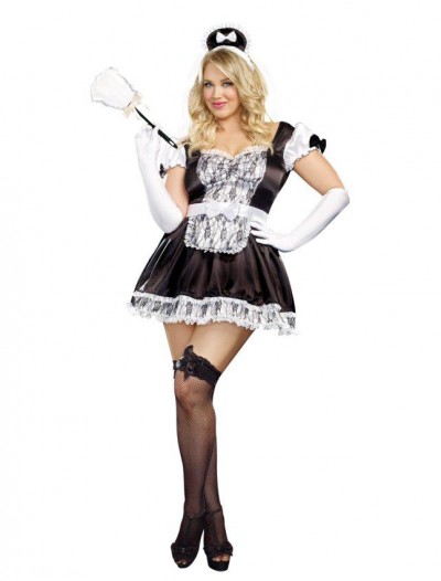 Maid For You Sexy Plus Size Maid Dress