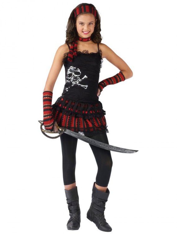 Skull Rocker Pirate Child Costume