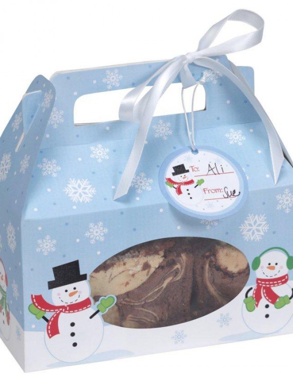 Snowman - Cookie Boxes (4 count)