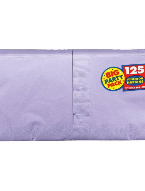 Lavender Big Party Pack - Lunch Napkins (125 count)