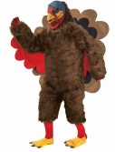 Tom the Turkey Mascot Adult Costume