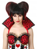 Gothic Queen Of Black Hearts Wig (Adult)