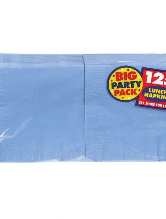 Pastel Blue Big Party Pack - Lunch Napkins (125 count)