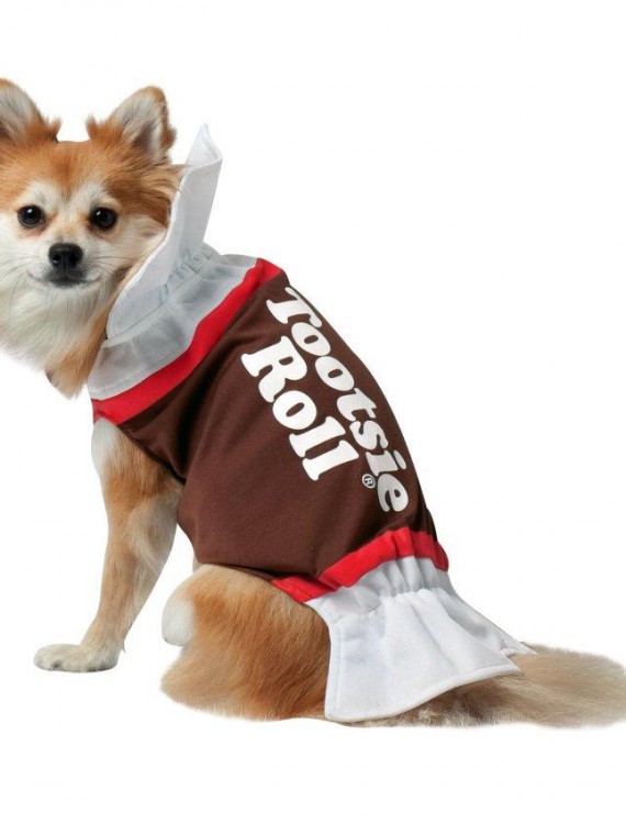 Tootsie Roll Dog Costume - Clearance Size XS