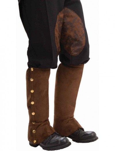 Steampunk Male Spats Brown Adult