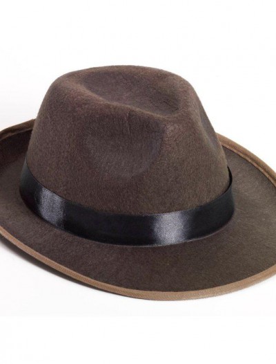 Brown Fedora Adult Hat