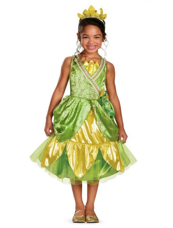 Disney Tiana Deluxe Sparkle Toddler / Child Costume