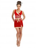 Red Geisha Plus Size Dress