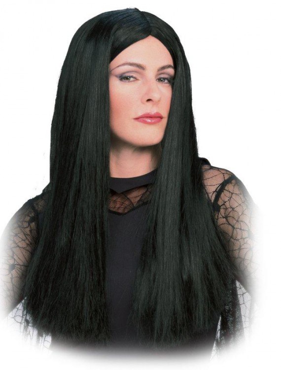 Morticia Adult Wig