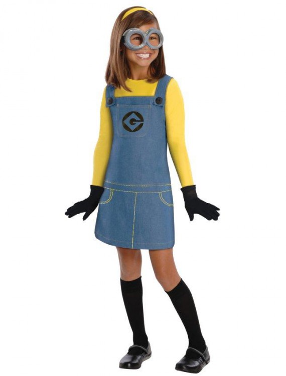 Despicable Me 2 - Female Minion Kids Costume