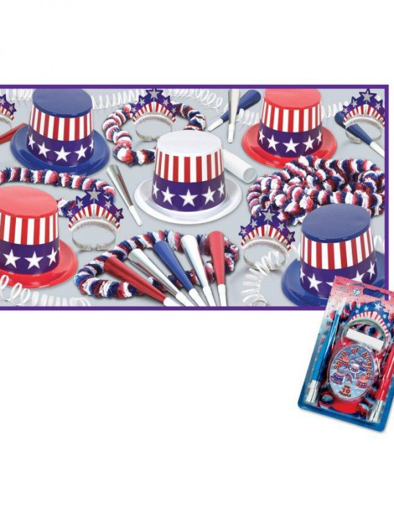 Spirit of America Patriotic Party Assortment for 10 People