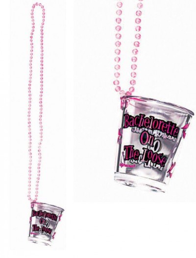 Bachelorette Shot Glass on a Beaded Necklace