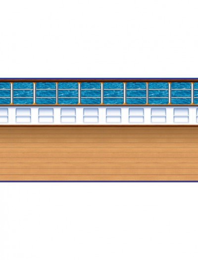 30' Cruise Ship Deck Backdrop