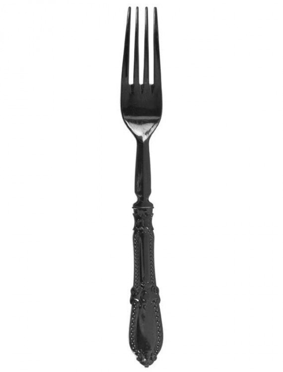 Black Formal Flatware - Forks (20)