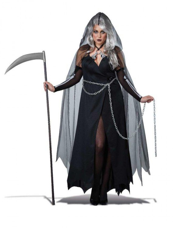 Lady Grim Reaper Plus Size Womens Costume