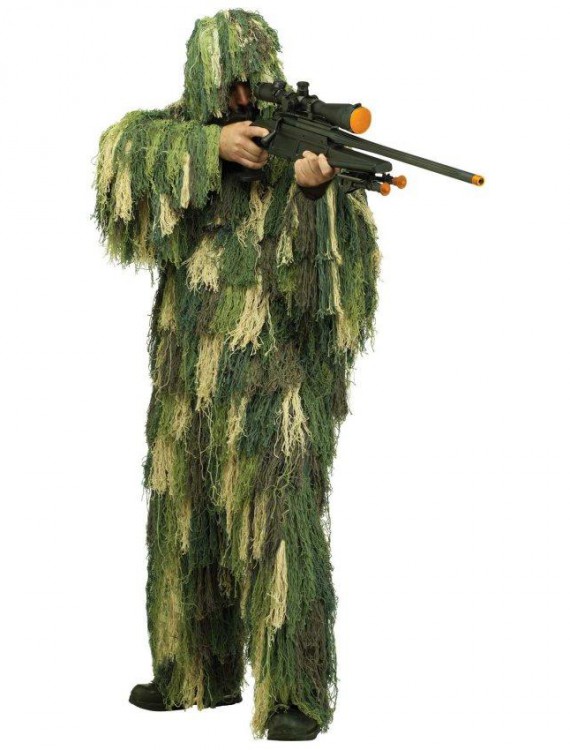 Camouflage Adult Ghillie Suit Costume