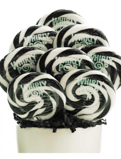 Black and White Whirly Pops