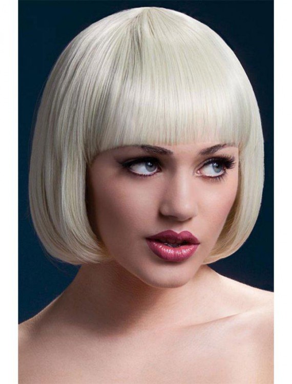 Fever Mia Short Blonde Wig With Bangs