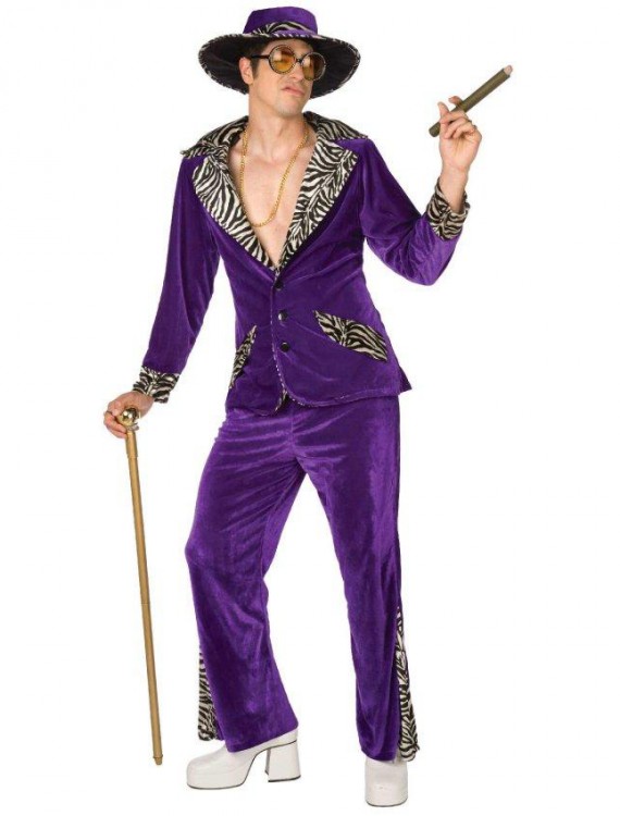 Purple Pimp Suit Mens Costume