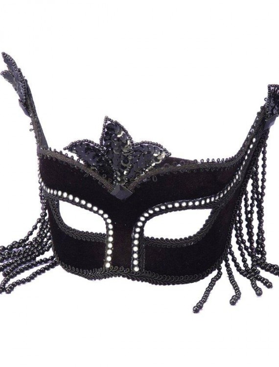 Black With Stones Mask