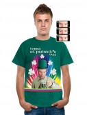 St. Patricks Day - Crosseyed Drinking Leprechaun T-Shirt