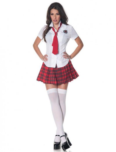 Teachers Pet Sexy School Girl Dress Costume