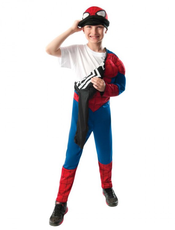 Ultimate Spider-Man Reversible Kids Costume