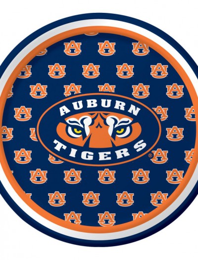 University of Auburn Tigers Dessert Plates (8)