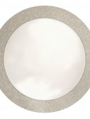 Silver Glitz Prismatic Round Placemats (8 count)