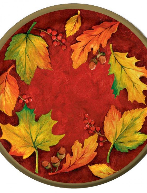 Autumn Glory Dinner Plates (8)