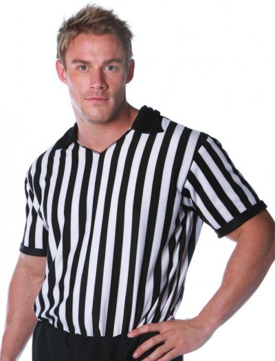Referee Shirt Adult Costume