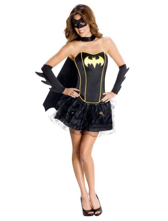 DC Comics Secret Wishes Batgirl Corset Adult Costume