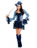Blue Victoria Pirate Adult Costume
