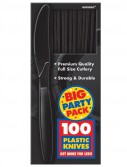 Black Big Party Pack - Knives (100 count)