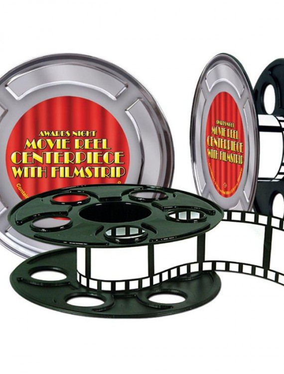 Movie Reel with Filmstrip Centerpiece