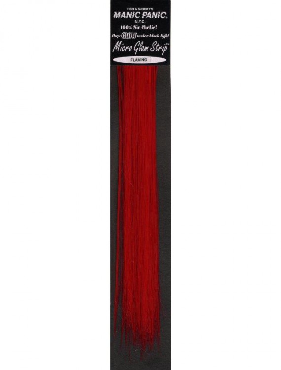 Glam Strips Hair Extension Flaming Red