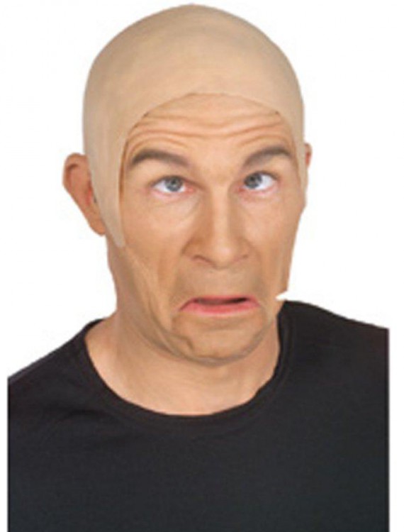 Latex Flesh Bald Head
